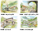 集集明信片_車埕_Jiji line_checheng postcards_Painted by Lai Ying-Tse