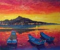 淡水夕照